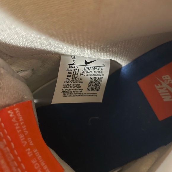 Nike Dunk High Pro ISO SB 'Kentucky' - Picture 6 of 11